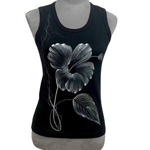 Hand Painted Brazilian Tank Top